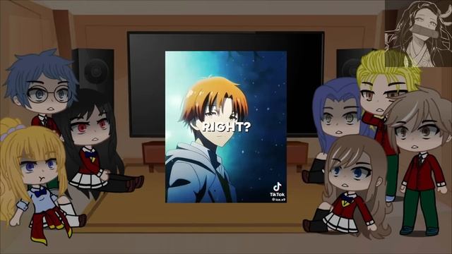 Class D React to Ayanokoji || Part 2 || Classroom of The Elite || Eng/Ru смотреть онлайн