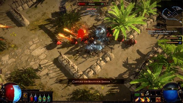 Path of Exile My Fire Witch Build Guide ( standard league ), ( Act 4 ), ( Level 40 ) смотреть онлайн