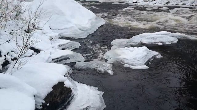 Путешествие на Кольский полуостров. Река Шовна.