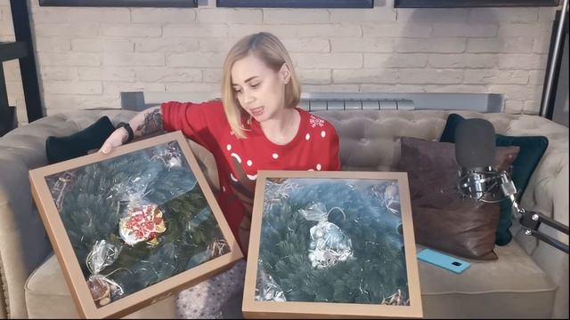 Рождественский венок своими руками. D.I.Y. Feliz смотреть онлайн