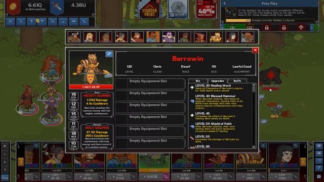 Idle Champions - Wintershield Event & Barrowin unlocked! - Free to Play Idle Game смотреть онлайн