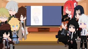 | Bungo Stray Dogs react to my videos | Armed detective agency / Port mafia | Bsd | Manga Spoilers