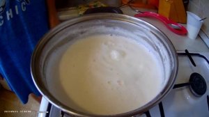 молочный суп с лапшой