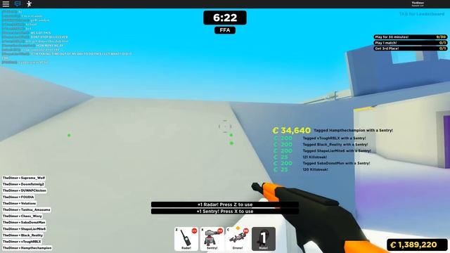 20 NUKES IN 1 GAME!!! [Big Paintball ROBLOX] смотреть онлайн