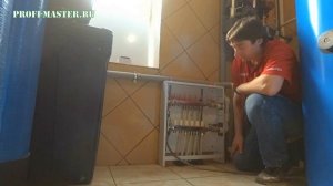 Запуск теплого водяного пола.