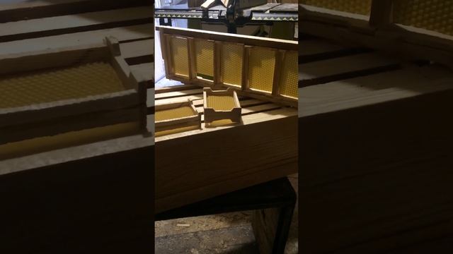 Изготовление мини рамки для сотового мёда. смотреть онлайн