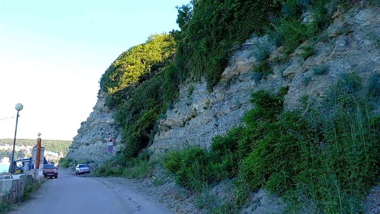 Турбаза приморская. Дорога в Новомихайловский. смотреть онлайн