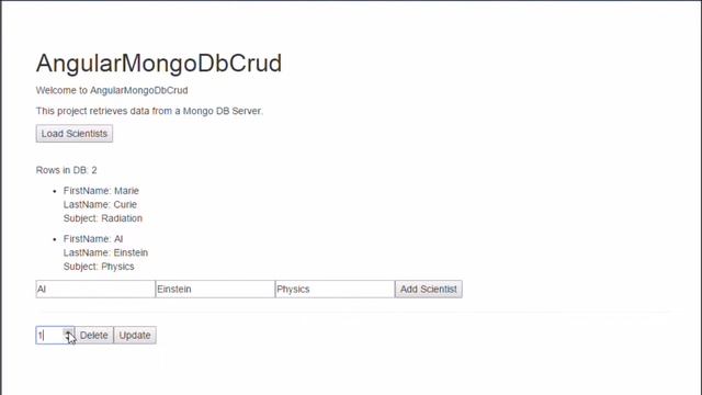 Angular Mongo Crud смотреть онлайн