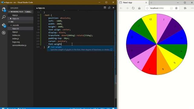 Spinner | Wheel Decider | React Project | ReactJS смотреть онлайн