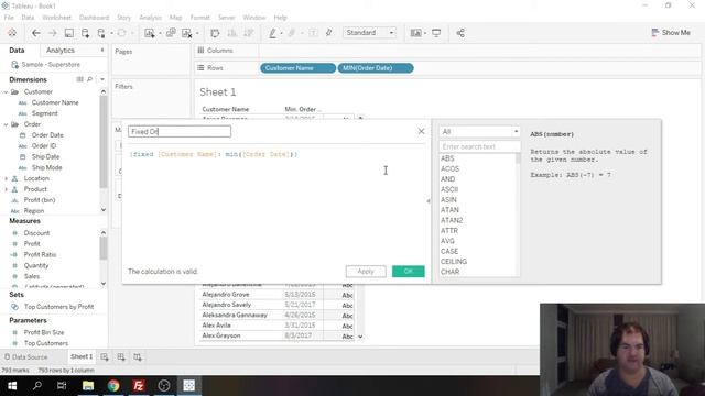 Tableau's most powerful function: The Fixed Function смотреть онлайн