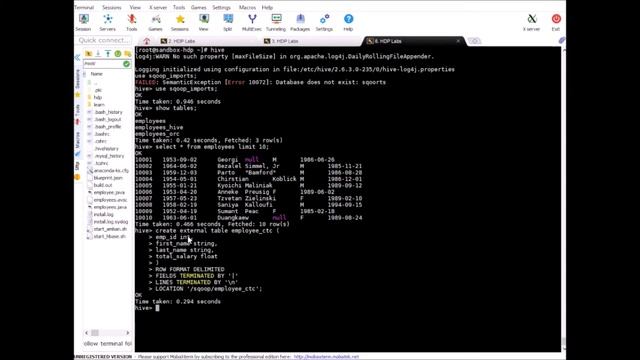 32 Complete Sqoop Training - Exporting data from hive to relational database using sqoop смотреть онлайн