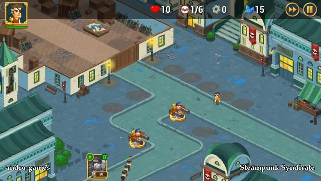 Steampunk Syndicate (by stereo7 games) - strategy game for android - gameplay. смотреть онлайн