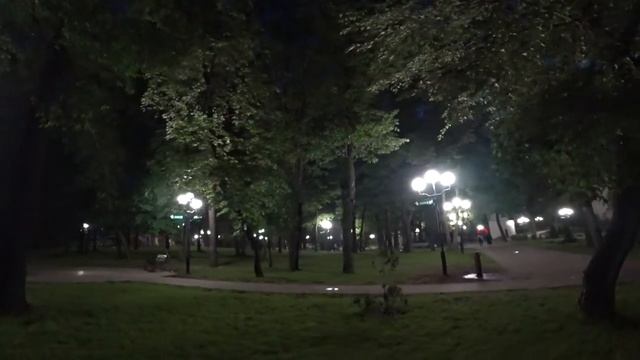 По ночному парку в Новокуйбышевске смотреть онлайн