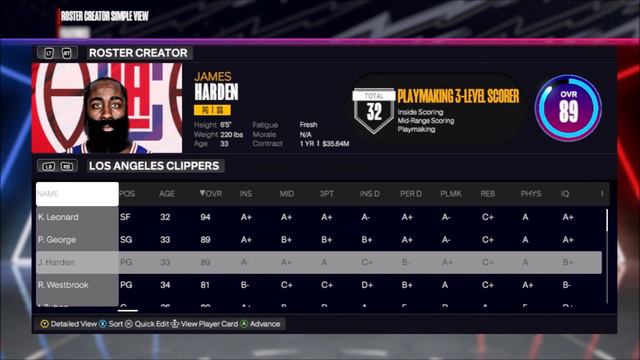 NBA 2K24 ROSTER UPDATE HARDEN TRADED TO CLIPPERS (10.31.23) смотреть онлайн