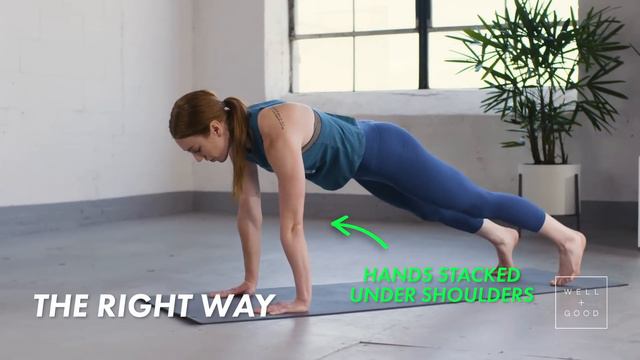 How To Plank | The Right Way | Well+Good