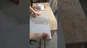 грунтовка оргалита.