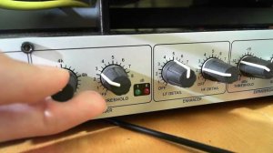 Микрофонный предусилитель DBX 286S. Настройка и тест звука.