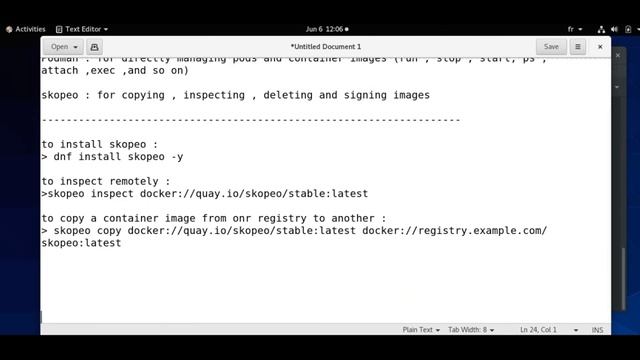 Perform container management using commands such as podman and skopeo смотреть онлайн