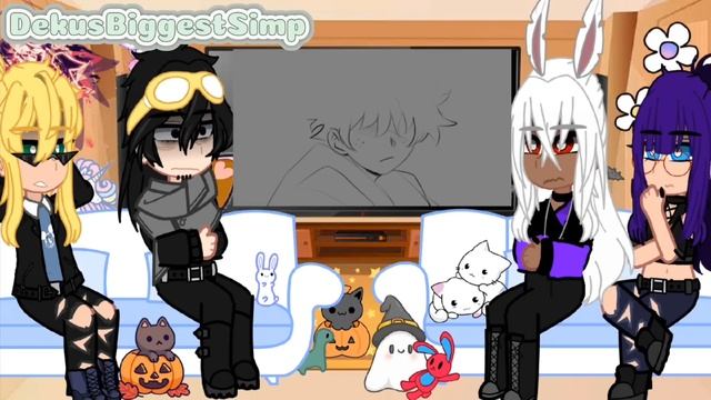 Some Of MHA Pro Heros React To Villain Deku - Check Description For Credits and Social Media - смотреть онлайн