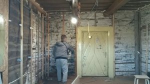 Монтаж OSB (ОСП) панелей на стены старого деревянного дома