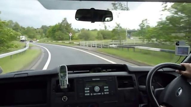 Crossing The Erskine Bridge From Dumbarton, Scotland (1jun2011) 2008 Ford Transit Van смотреть онлайн