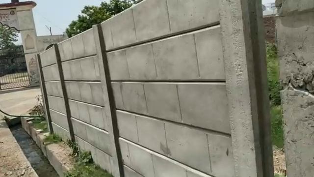 100 फीट लंबी RCC बाउंड्री बनाने मे कितना रूपया लगेगा? RCC Boundary wall cost for 100 feet | RCC wal смотреть онлайн