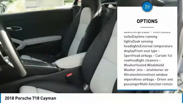 2018 Porsche 718 Cayman R278646