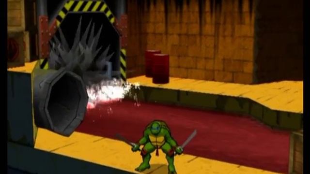 Teenage Mutant Ninja Turtles: Mutant Melee ... (PS2) Gameplay смотреть онлайн