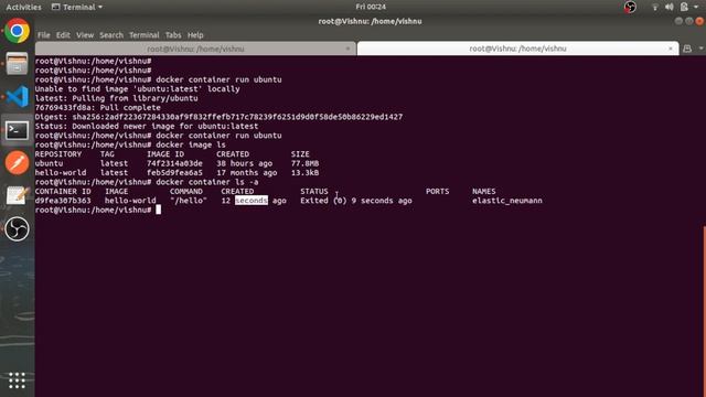 Create Container , list, remove, detach & sleep container | Image remove | #4 | Docker in Hindi смотреть онлайн