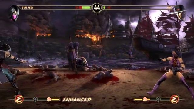 Mortal Kombat 9 Milena vs Kung Lao (keyboard edition) смотреть онлайн