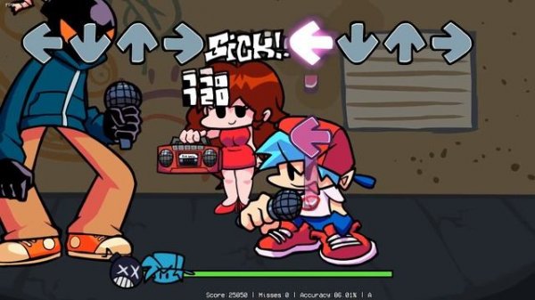 Friday Night Funkin (мод) (Whitty Full week/Bonus week) [ Rus sub]