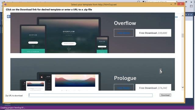 html5up.net integration into Visual Studio смотреть онлайн
