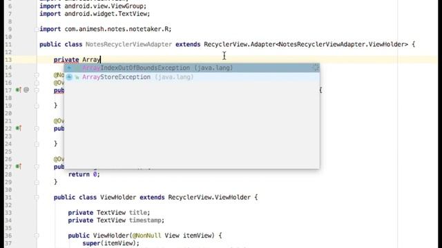 Part 3 | Creating RecyclerView Adapter | SQLite Series смотреть онлайн
