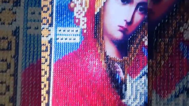 Алмазная вышивка икона Казанской божьей матери смотреть онлайн