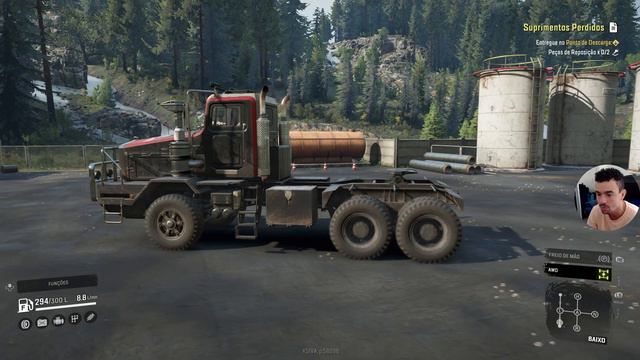 SnowRunner - Novo Câmbio Reduzido e Novo Implemento смотреть онлайн