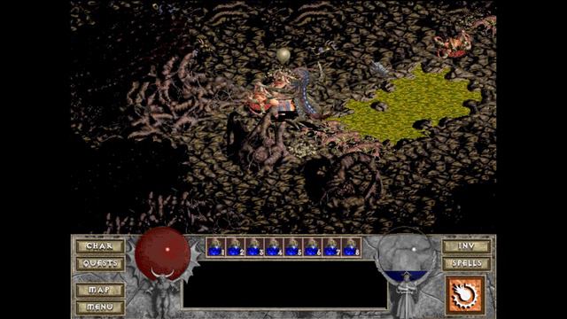 Ancient Classic: Enhanced Diablo Hellfire Normal Defiler and Farmer смотреть онлайн