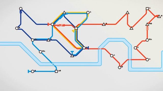 Mini Metro Gameplay - First try смотреть онлайн