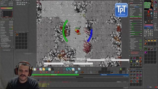 Tibia - Pally the saga - Piece Of dead Brain and Bonelord Eye Farm смотреть онлайн