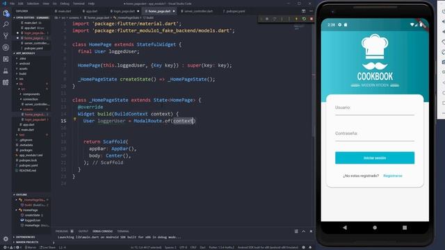 Curso Introducción a Flutter - [50] - (Proyecto Final) - Login 5 de 5 смотреть онлайн