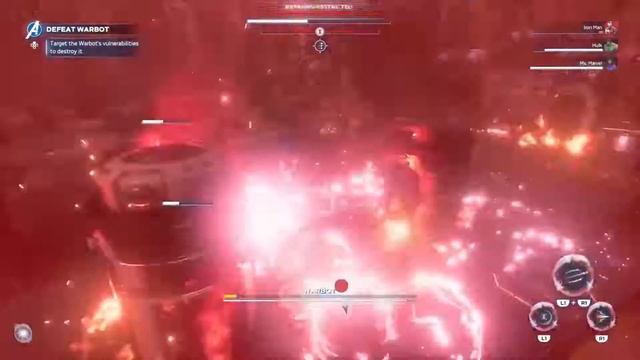 Marvel Avengers Walkthrough Gameplay Part 16 - Warbot Boss Battle смотреть онлайн