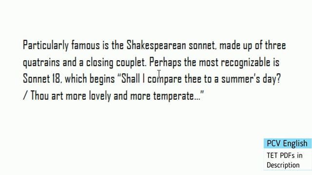 Sonnet Ode Elegy Poetry in Telugu I AP SA TET English 2022 смотреть онлайн