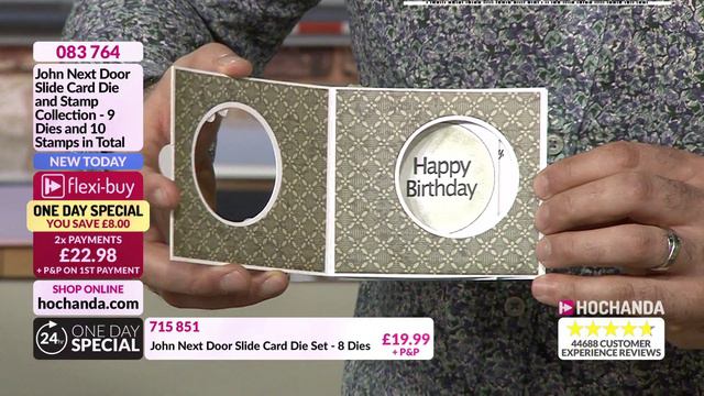 John Next Door Die Cutting, Stamping tutorials and more at Hochanda! смотреть онлайн
