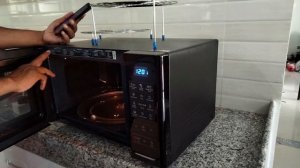 SAMSUNG 28 L Convection & Grill Microwave Oven  (MC28H5013AK, Black)  ,Unboxing and Full Demo