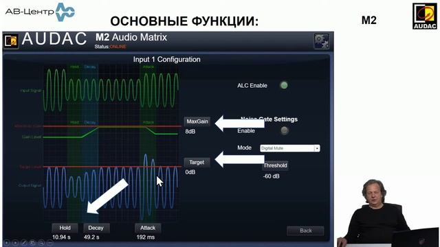 МАТРИЧНЫЕ СИСТЕМЫ от AUDAC: продукты, решения, нюансы применения и настройки смотреть онлайн