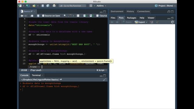 Plot vowels using ggplot2 in R - Density plot by speaker смотреть онлайн