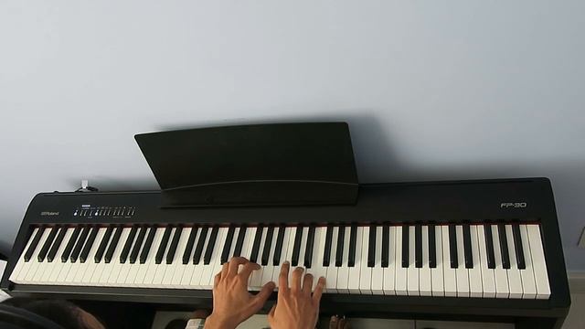 Liszt Consolation No.1 - Played in a Digital Piano (Roland FP-30) смотреть онлайн