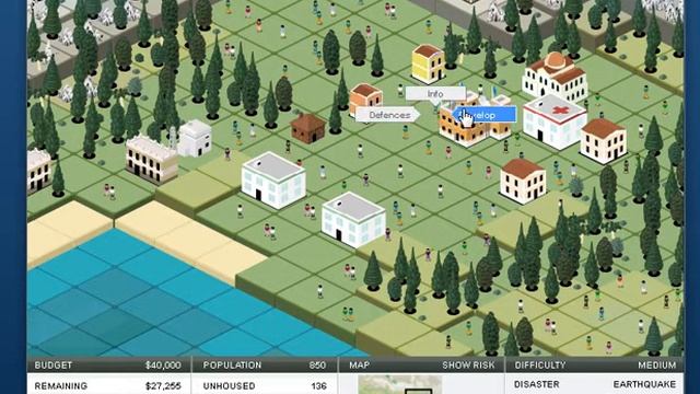 Stop Disasters Game Earthquake Medium Map смотреть онлайн
