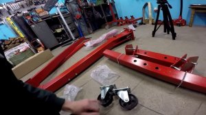 Каптерка Дрифтера: Обзор Гаражного крана (гусь) Torin 1t