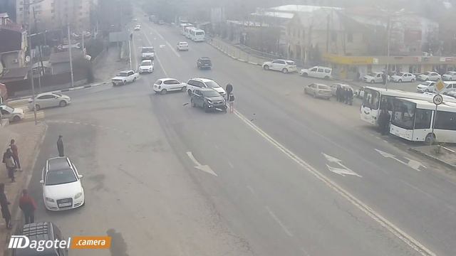 Дагомыс, Батумское шоссе и ул Армавирская 2017 02 08 смотреть онлайн