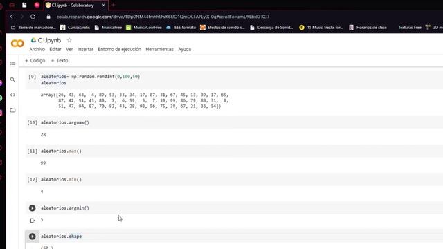 Visión Artificial con Python-OpenCV #1. Arreglos con Numpy смотреть онлайн